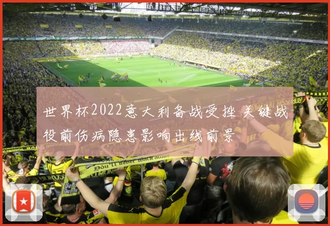 世界杯2022意大利备战受挫 关键战役前伤病隐患影响出线前景